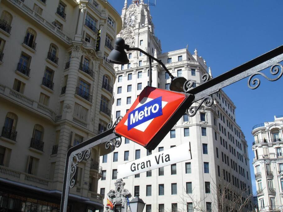 Apartamento Flat For Groups 8 People In Gran Via-Cgrac4 Madrid Exterior foto