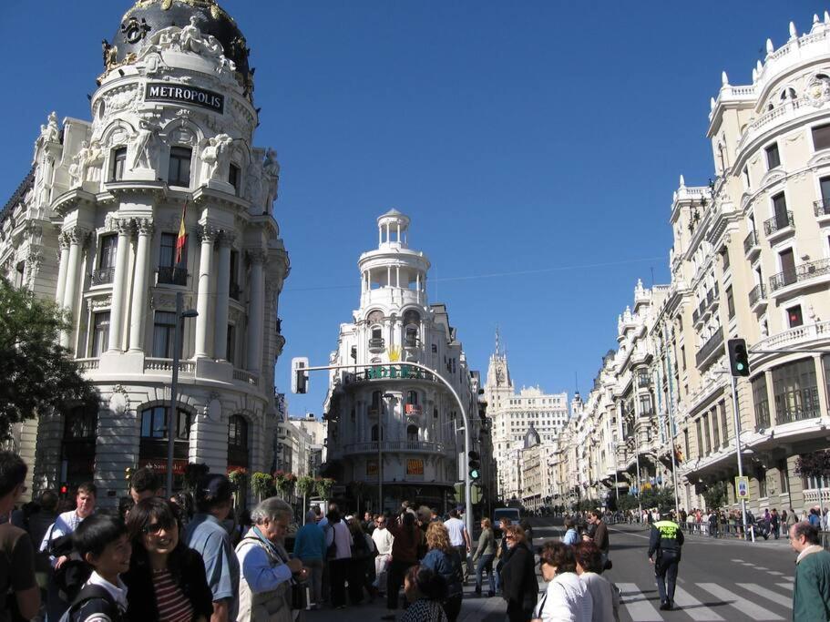 Apartamento Flat For Groups 8 People In Gran Via-Cgrac4 Madrid Exterior foto